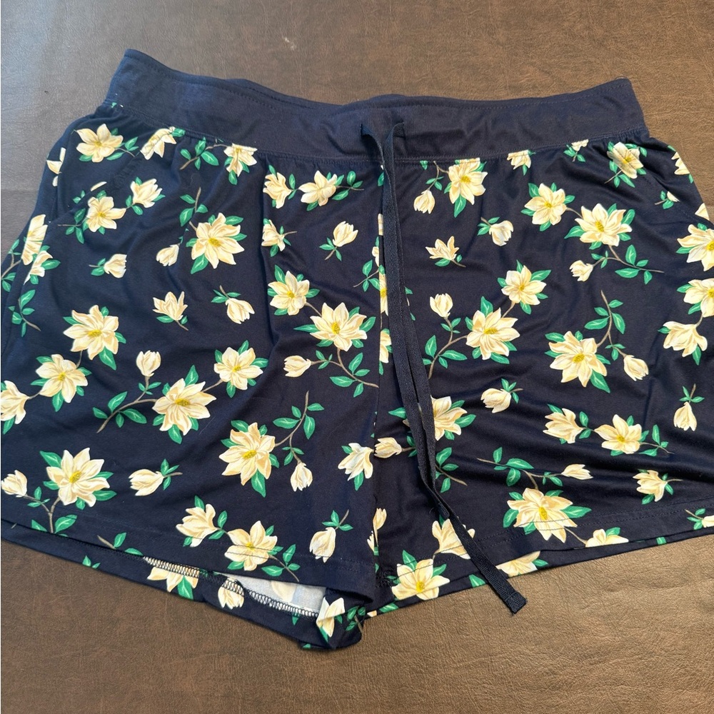 Draper James Navy Shorts